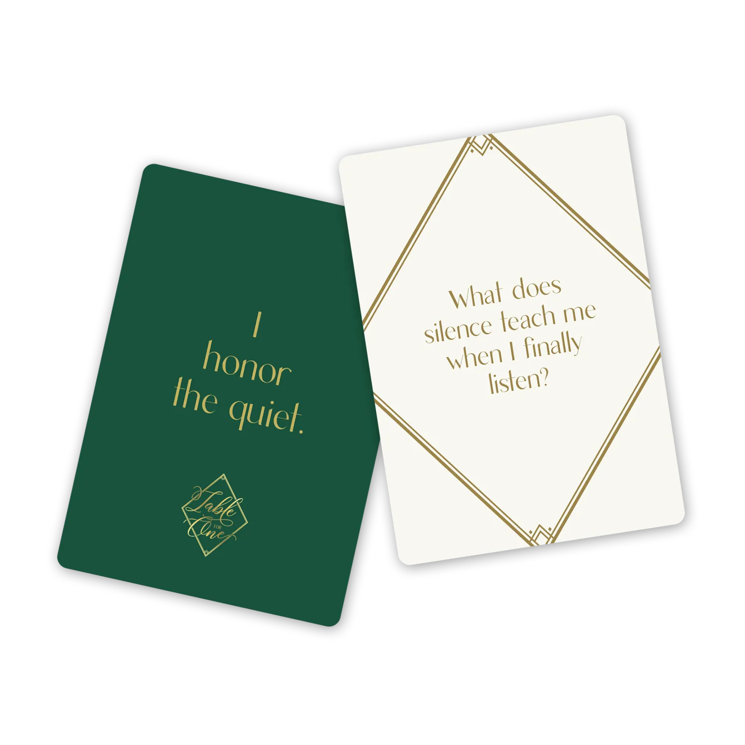 Table for One: Affirmation Cards