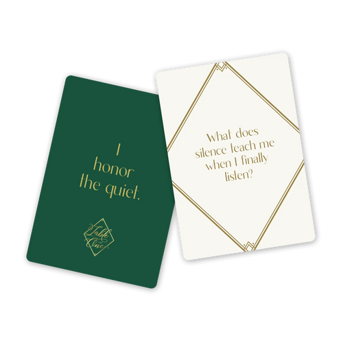 Table for One: Affirmation Cards