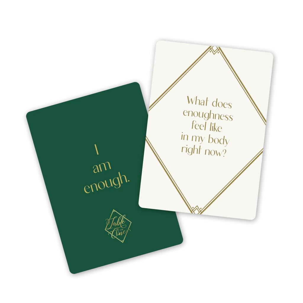 Table for One: Affirmation Cards