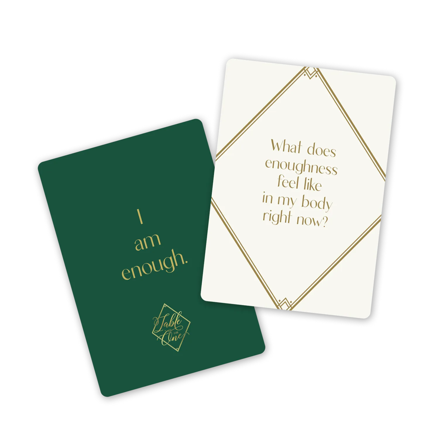 Table for One: Affirmation Cards